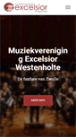 Mobile Screenshot of excelsior-westenholte.nl