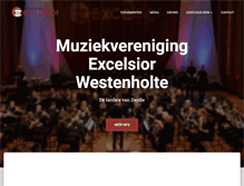 Tablet Screenshot of excelsior-westenholte.nl